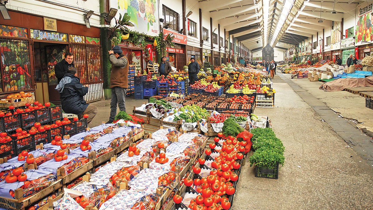 Hallere gelen ürün miktarı yüzde 30 düştü